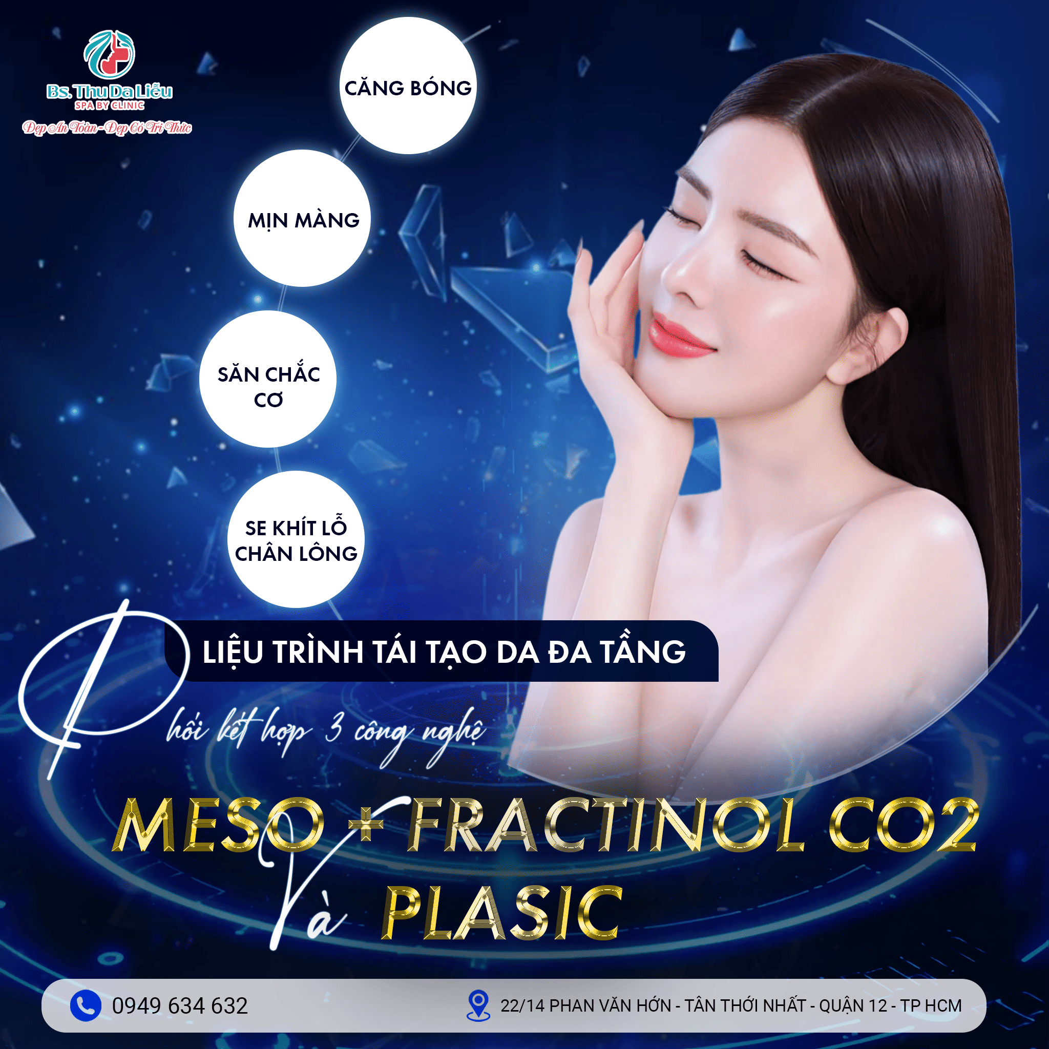 Phòng khám Bác sĩ Da liễu giỏi: Liệu trình Tái tạo da đa tầng