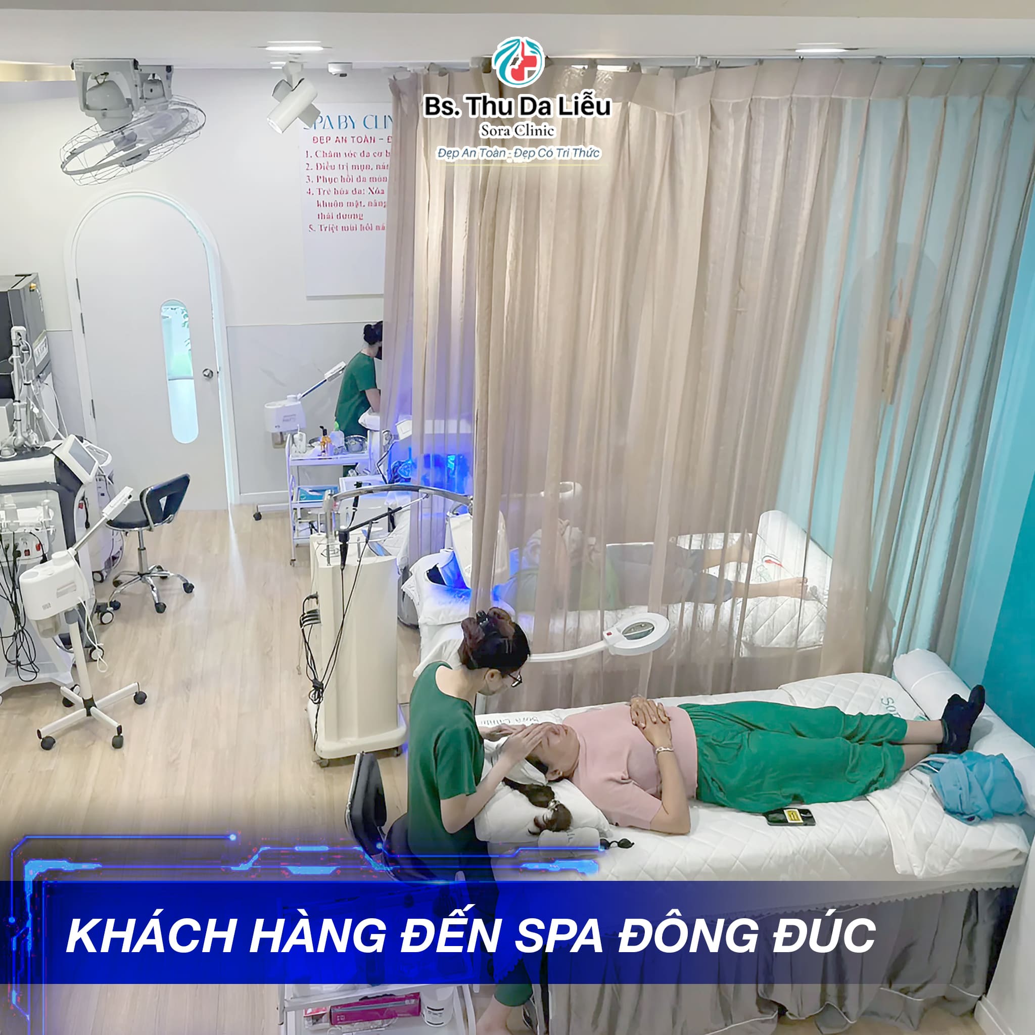 Hifu Nâng cơ Trẻ hoá da tại Sora Clinic spa