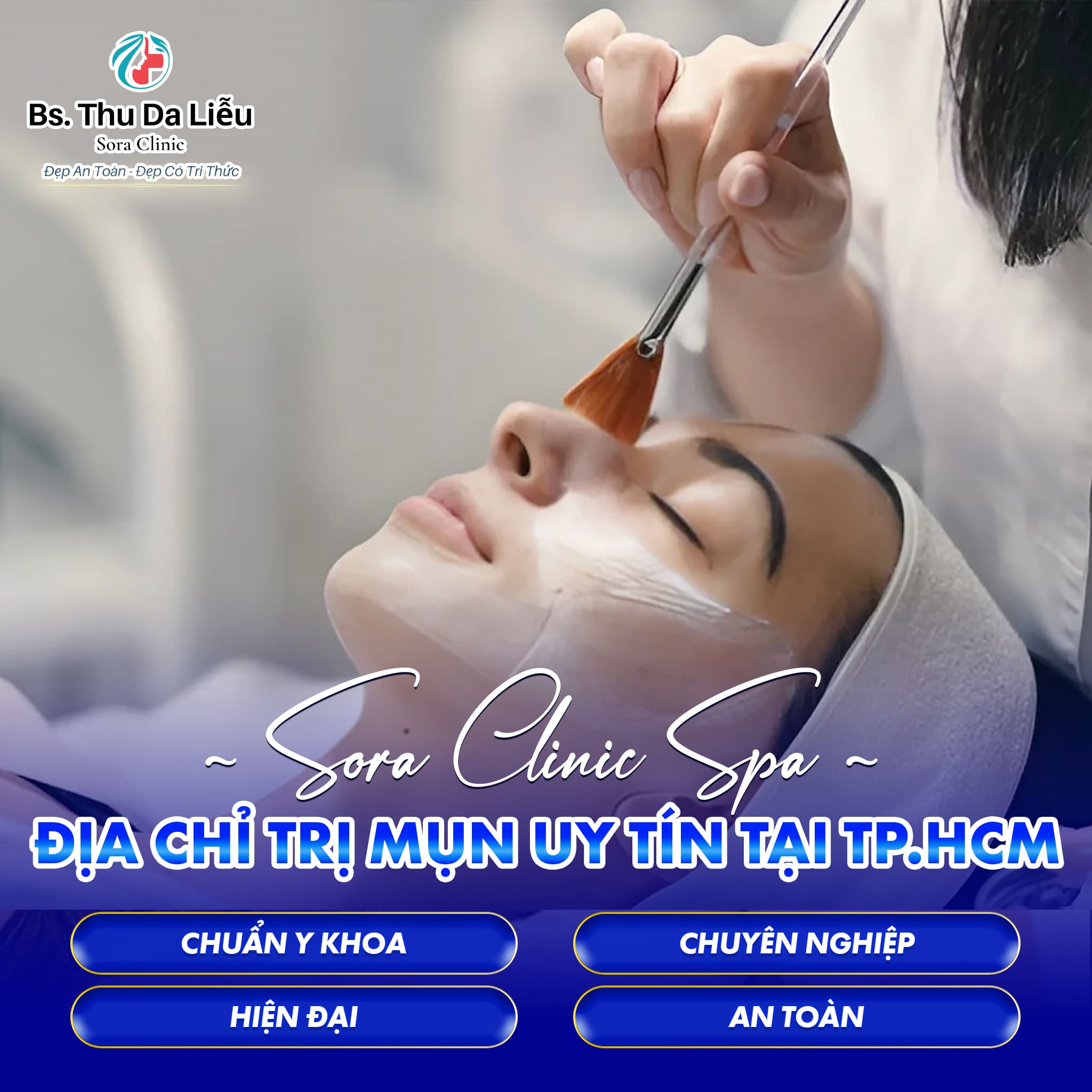 Spa Trị mụn uy tín TP.HCM - Chọn Sora Clinic 