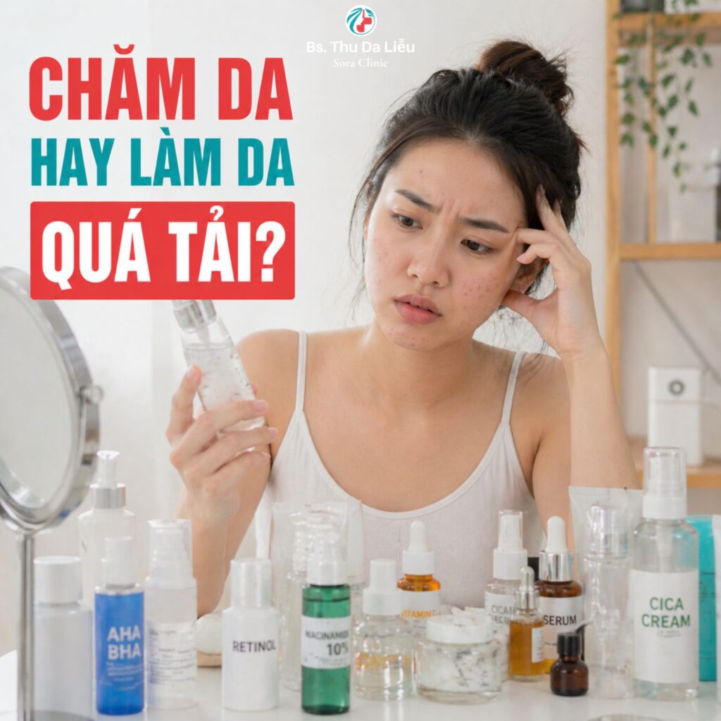 Sai lầm chăm sóc da khiến mụn tái phát liên tục